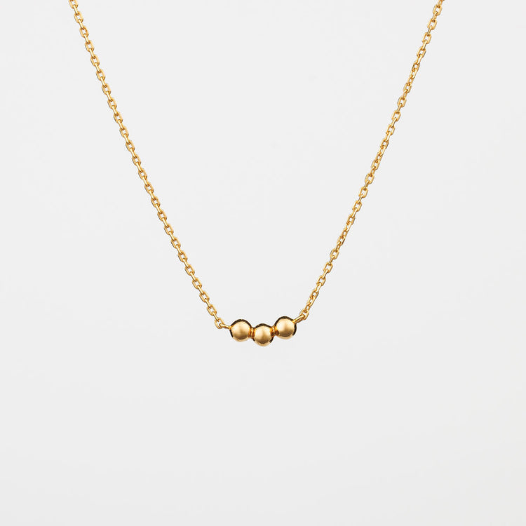 Mini Dainty Ball Necklace