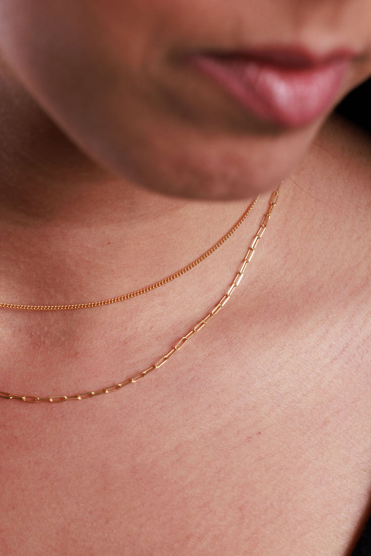 Paperclip Chain Necklace